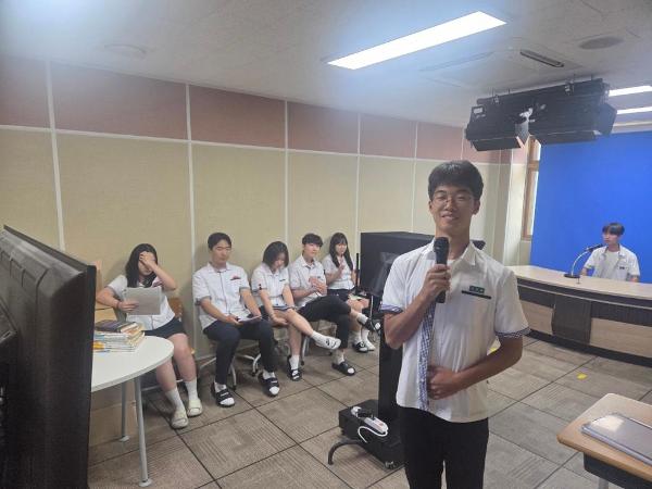 제11대 2026-2027 김해수남고등학교 학생자치회 정부회장 선거실시